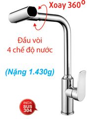 Vòi Rửa Chén Vincy Nóng Lạnh VC-3419