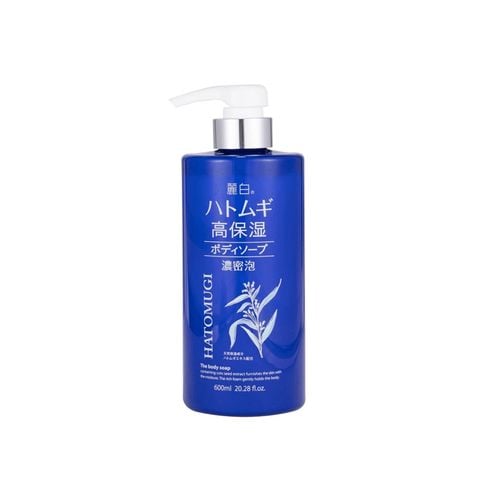 Sữa Tắm Dưỡng Ẩm Trắng Da Hatomugi 600ml