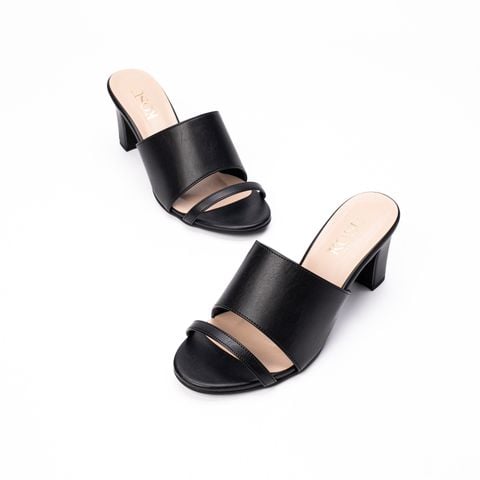 Dép cao gót đế vuông 7cm Kosu K-25317