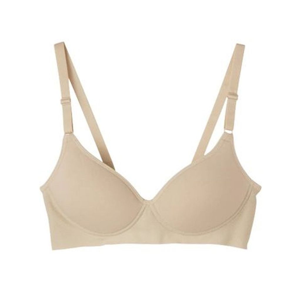 Áo lót nữ trơn Organic Cotton Fitte Gunze KB4092N