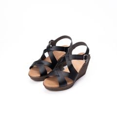 Sandal đế xuồng quai chéo 8cm Kosu K-25M18
