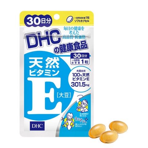 Viên uống Vitamin E DHC 30 viên