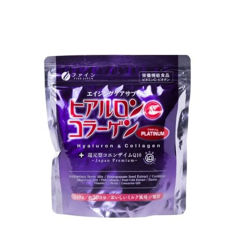 Bột uống Collagen peptide, ngăn ngừa lão hoá Fine Japan 240g