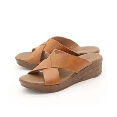 Dép nữ quai chéo 5cm Milky K-22351