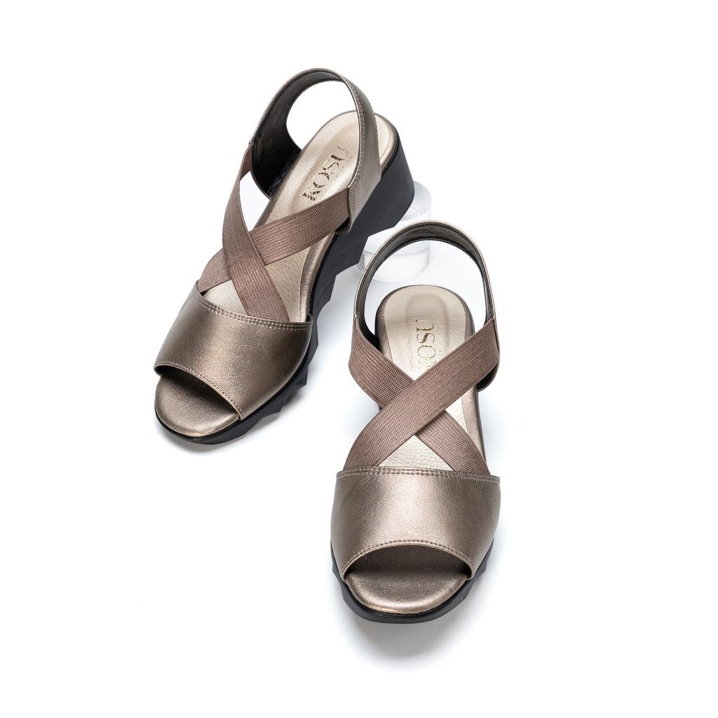 Sandal đế xuồng phối chun 5,5p Kosu K-25017