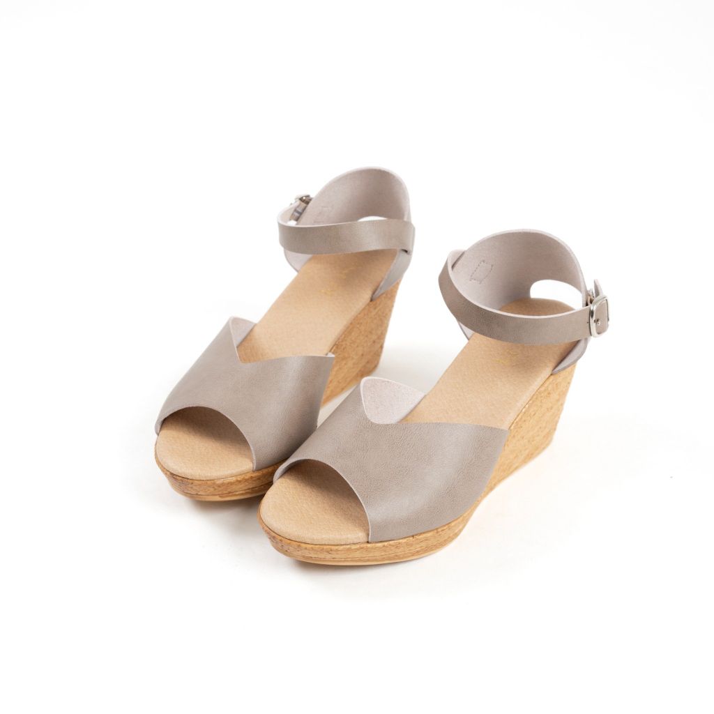 Sandal đế xuồng Ankle Strap 8cm Kosu K-25M14