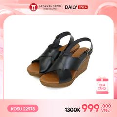 Sandal nữ đế xuồng 8cm Kosu K-22978