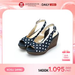 Sandal đế xuồng 8cm Slingback Kosu 24980
