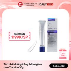 Tinh chất dưỡng trắng, hỗ trợ giảm nám Transino 30g