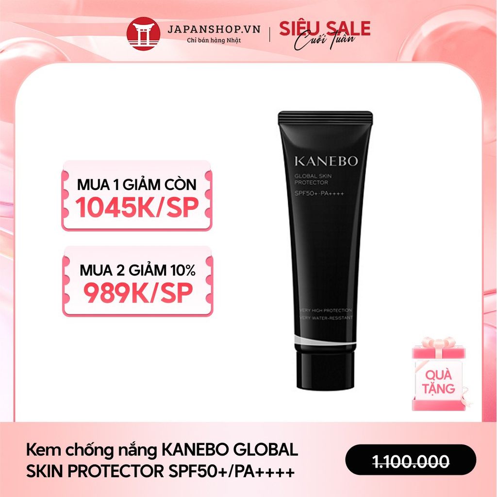 Kem chống nắng KANEBO GLOBAL SKIN PROTECTOR SPF50+/PA++++