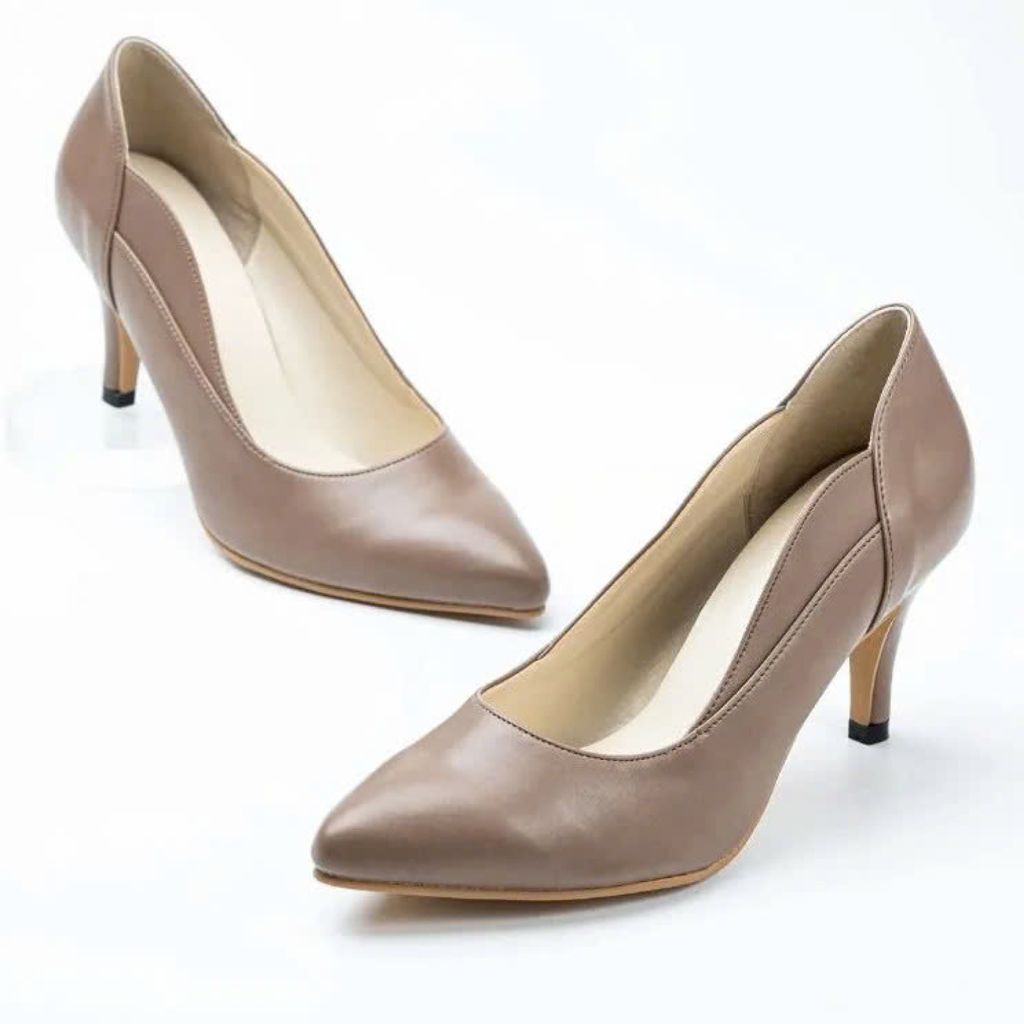 Giày da mũi nhọn 7cm Scarpin Kosu 2015