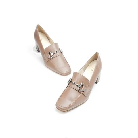 Giày da mũi vuông 5cm Loafer Kosu 2016