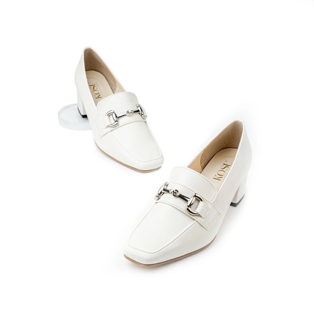 Giày da mũi vuông 5cm Loafer Kosu 2016