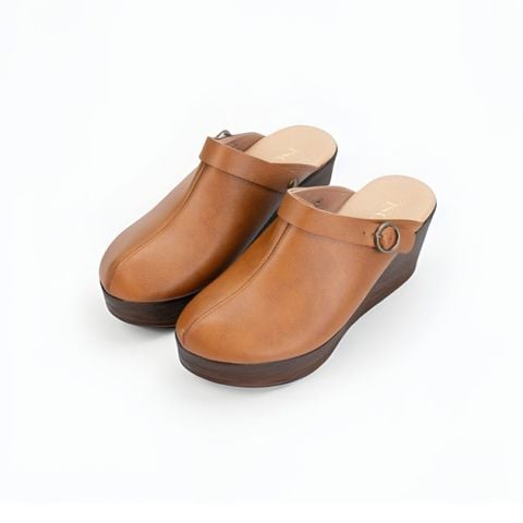 Giày da mule 2way 7cm Kosu K-24263