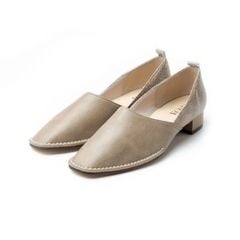 Giày đế bệt d'Orsay snakeskin Kosu K-23160