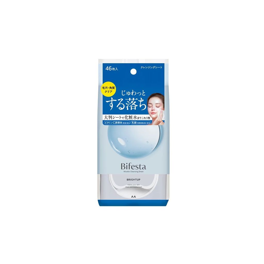 Khăn ướt tẩy trang, dưỡng da Bifesta 46 tờ