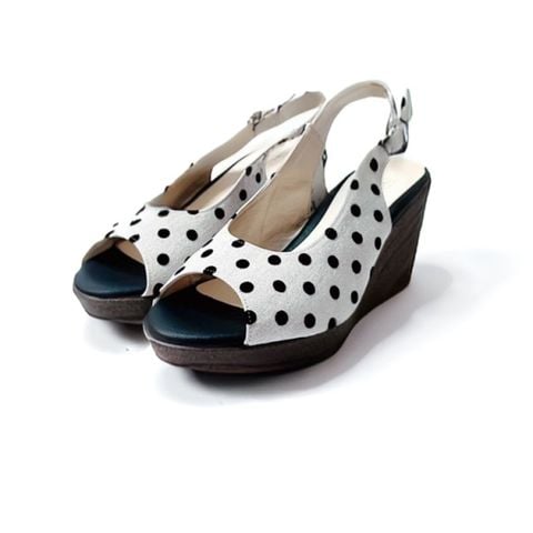 Sandal đế xuồng 8cm Slingback Kosu 24980