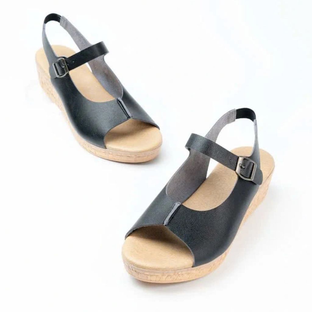 Sandal nữ đế xuồng 4cm Kosu K-23460
