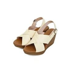 Sandal nữ đế xuồng 8cm Kosu K-22978