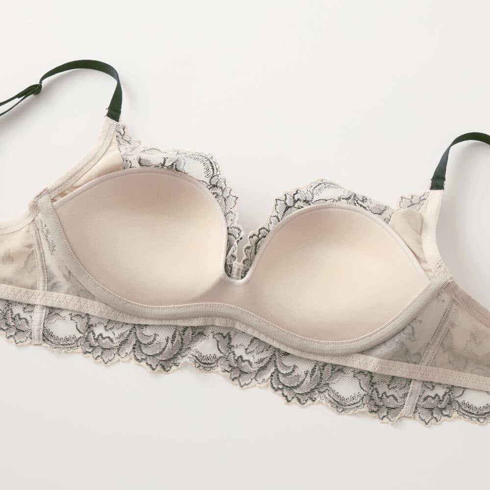 Áo lót nâng ngực bralette Gunze JB6040H
