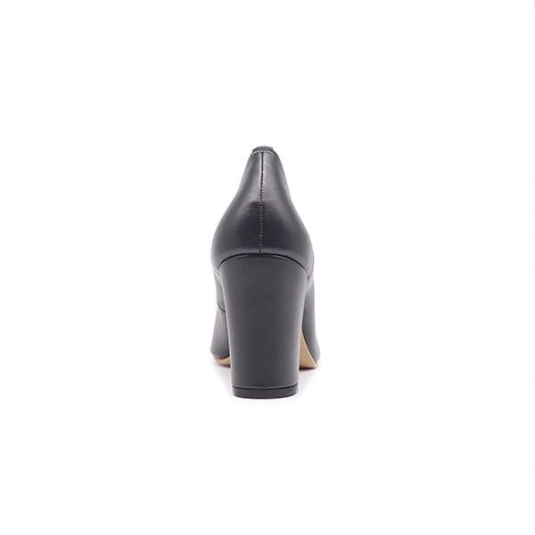Giày da nữ đế vuông 8cm Kosu K-22006