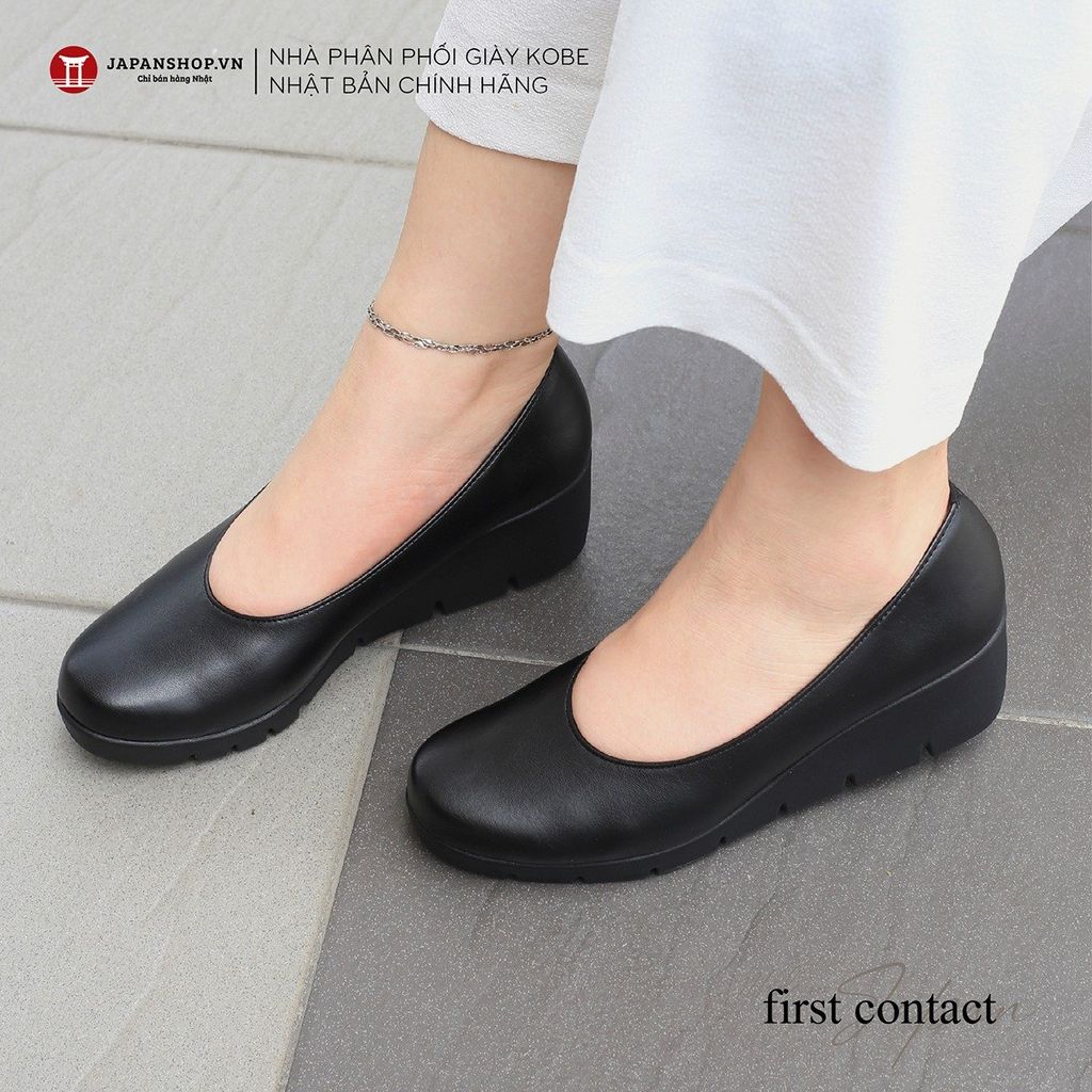 Giày da đế xuồng 5,5cm Kosu K-21600