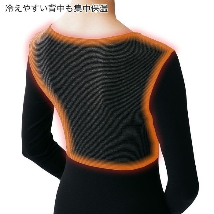 Áo giữ nhiệt nữ Gunze MH9447 - 1800