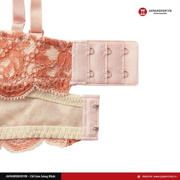 Áo lót nữ ren không gọng Fluffy Bra Gunze JB6028H