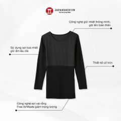 Áo giữ nhiệt nữ Gunze MH9447 - 1800