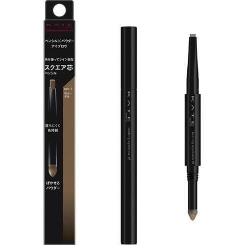 Bút Kẻ Lông Mày Kate Lasting Eyebrow W 2 Đầu (Square Đầu Dẹt)
