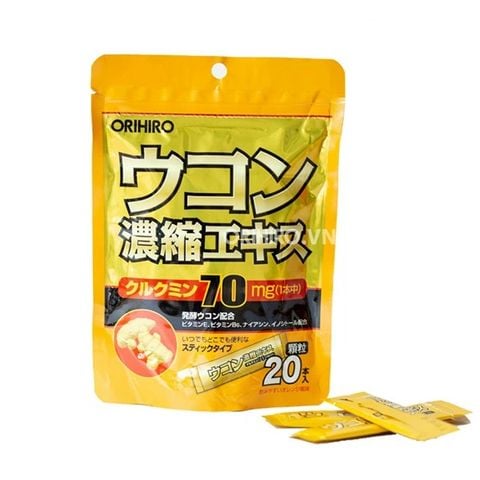 Bột nghệ giải rượu Orihiro 20 gói