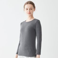 Áo nữ Extra Warm cổ tròn Gunze MH5646H