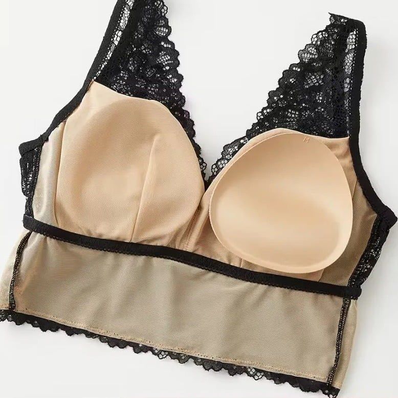Áo lót ren nâng ngực Cami Mini Gunze JB1007H