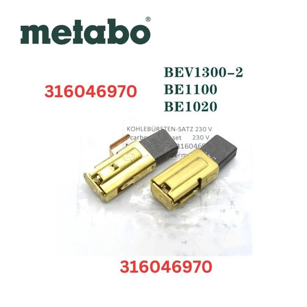 Chổi than Metabo 316046970 Carbon Brush Set, 230 V