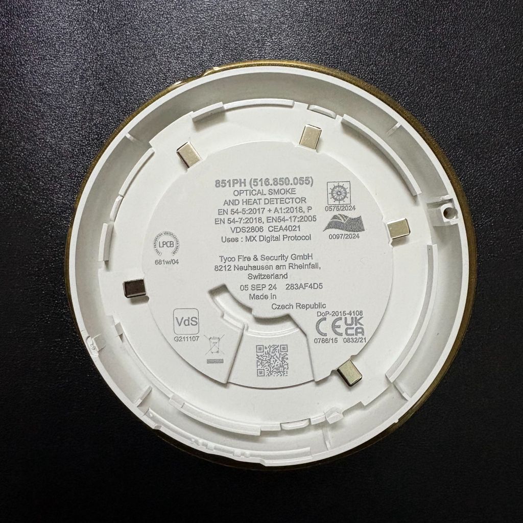 Thiết bị báo khói Tyco 851PH Optical Smoke/Heat Multisensor 516.850.055