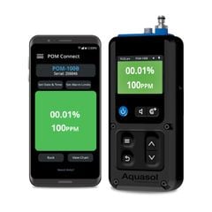 Máy đo oxy hàn ống Aquasol POM®-100B