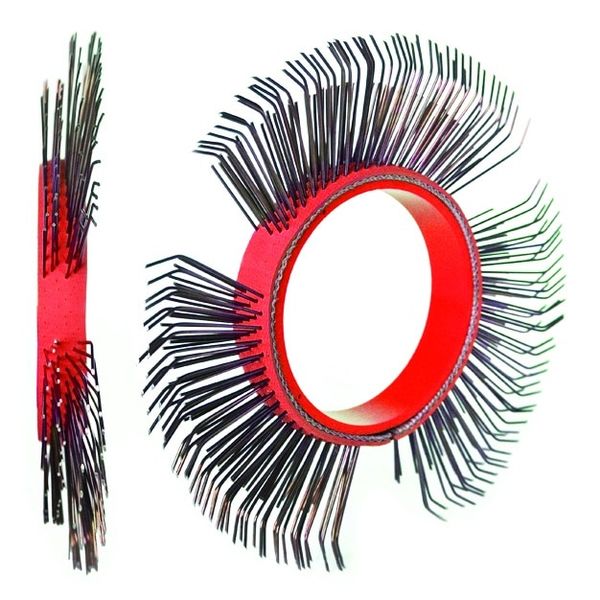 Đai chổi tạo độ nhám bề mặt Bristle Blaster® Axial Steel, loại thép, 11 mm, mã BB-099L left, hộp 10 cái