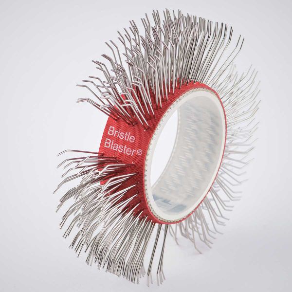 Đai phá rỉ tạo nhám cho máy Bristle Blaster, loại inox, 23 mm, mã BB-102-10,  hộp 10 cái