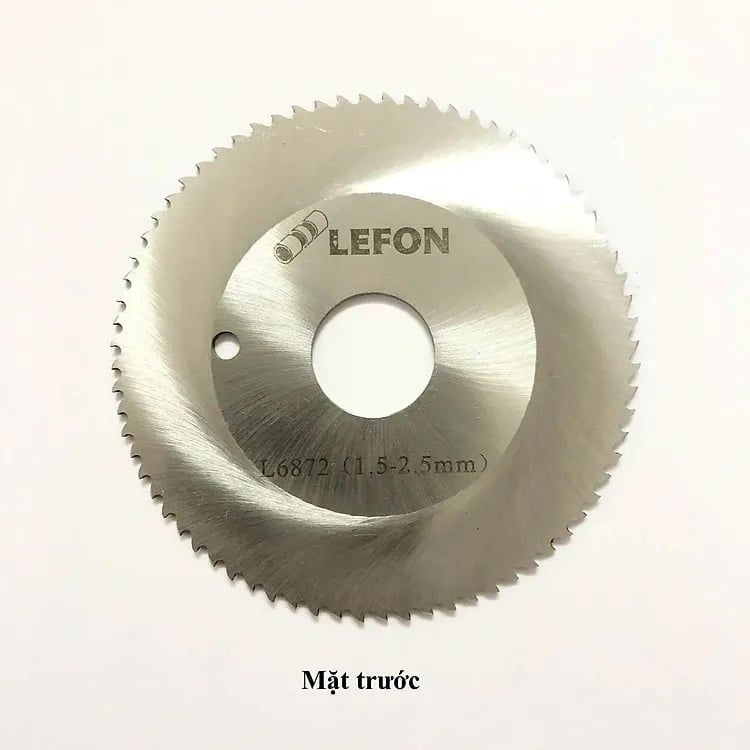 Dao cắt ống inox vi sinh orbital Lefon 6872, HSS, cắt dày 1-3 mm, lắp được Orbitec, Orbitalum, Axxair, TAG