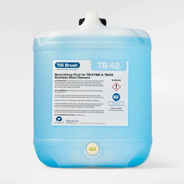 TB-42 Dung dịch trung hoà axit tẩy mối hàn inox, can 20 Lít