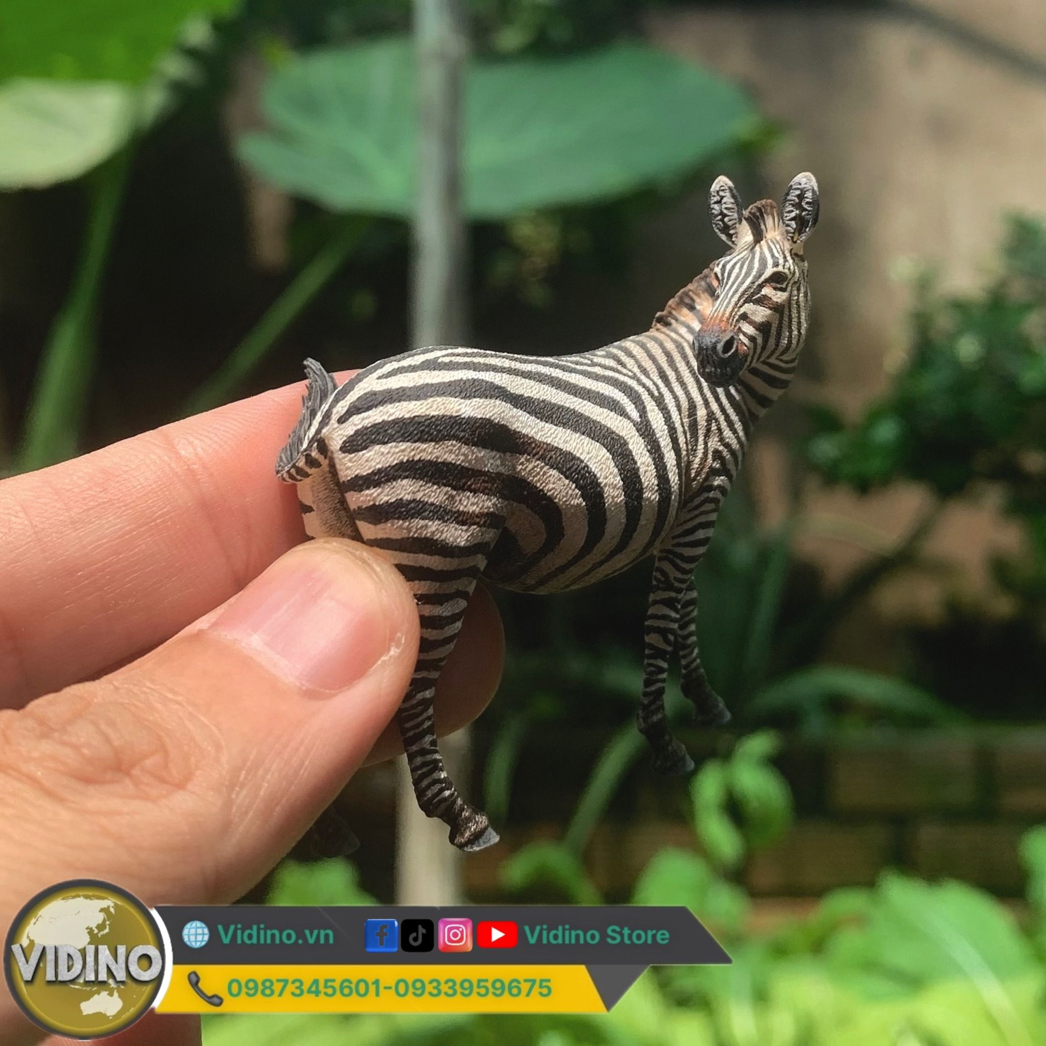  Mô hình động vật Ngựa vằn chính hãng Wanshou studio. 