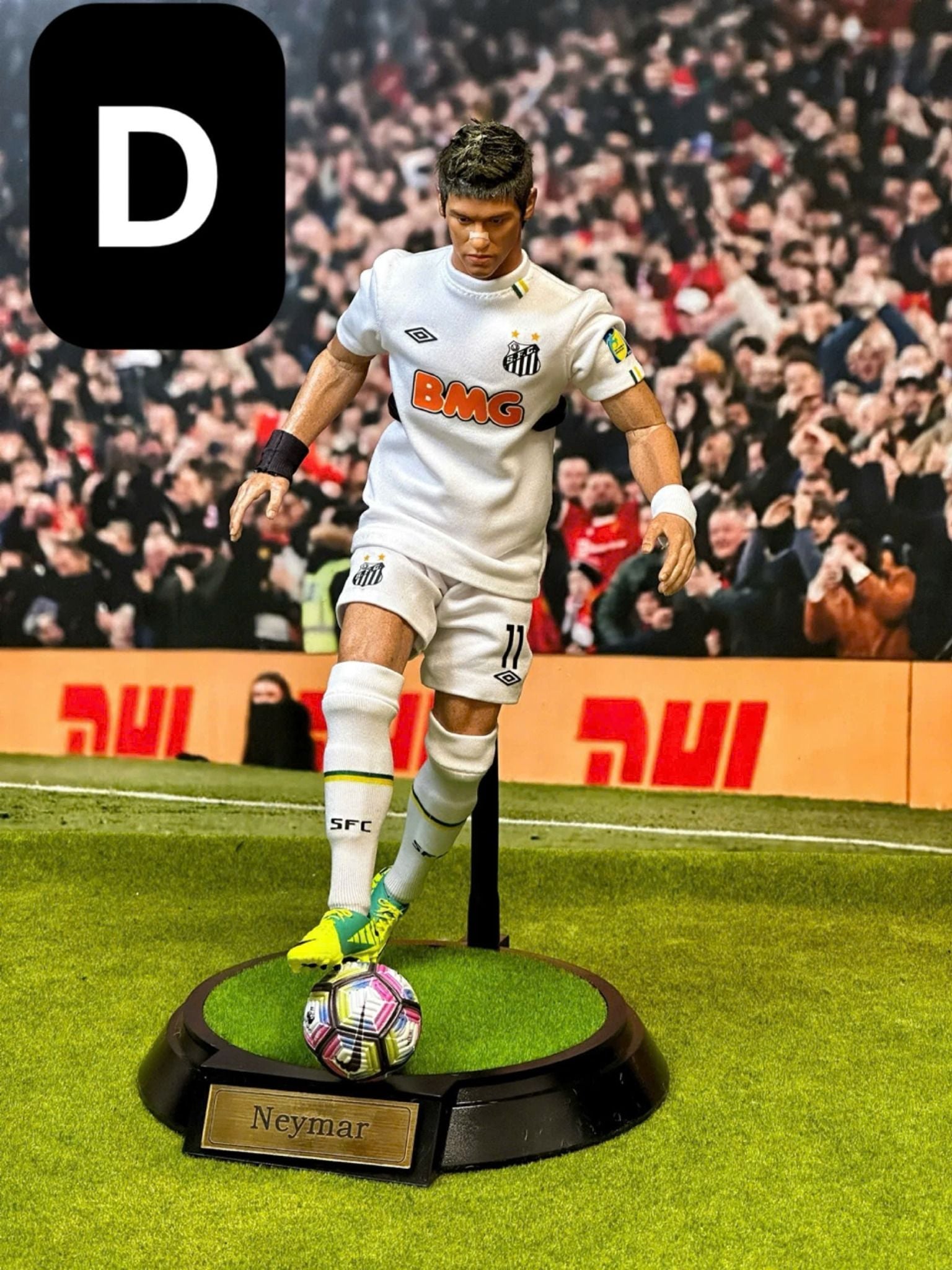  Mô hình cầu thủ bóng đá Neymar Brazil,CLB, tỷ lệ 1/6 ( Part 1). 