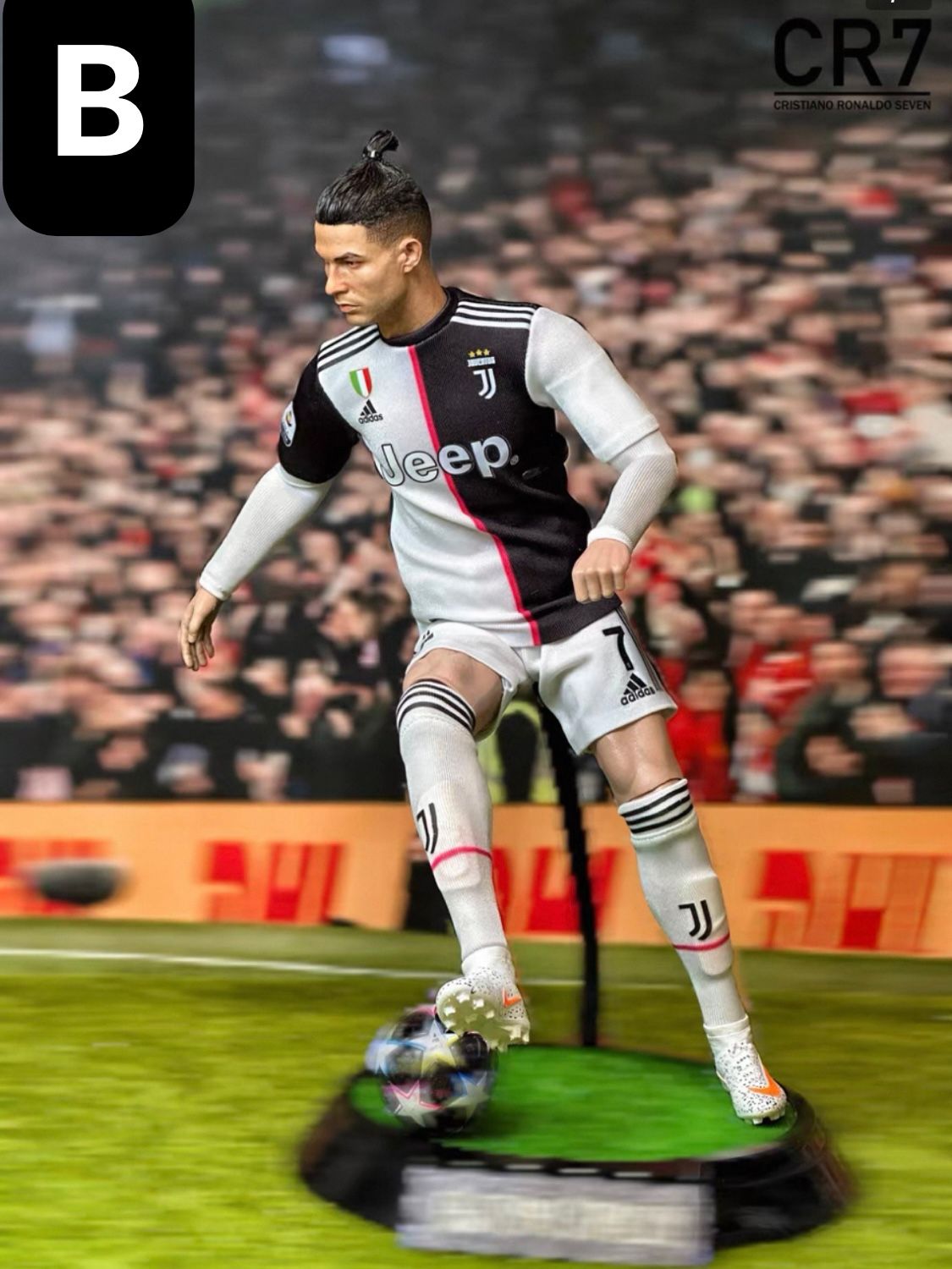  Mô hình Cristiano Ronaldo Juventus &  AL Nassr tỷ lệ 1/6. 