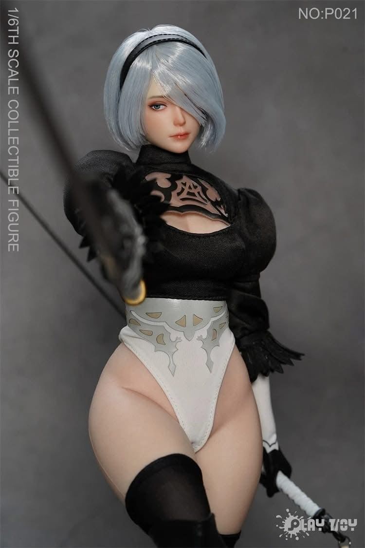 Mô hình 2B playtoys P021 Nier action figure 1/6. 