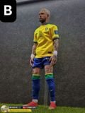  Mô hình cầu thủ bóng đá Neymar Brazil,CLB, tỷ lệ 1/6 ( Part 1). 