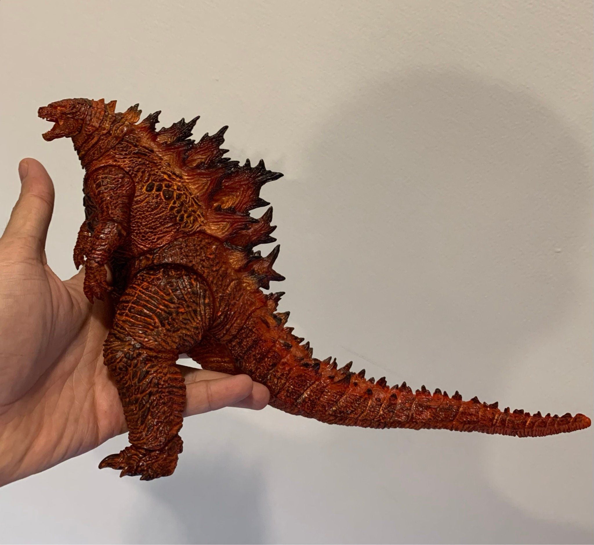  Mô hình Godzilla king of the monster bản burning godzilla battle ver 2019 hiya toys. 