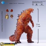  Mô hình Godzilla king of the monster bản burning godzilla battle ver 2019 hiya toys. 
