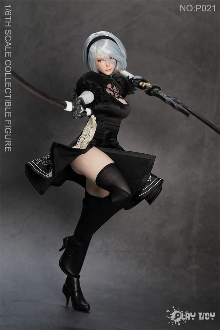  Mô hình 2B playtoys P021 Nier action figure 1/6. 