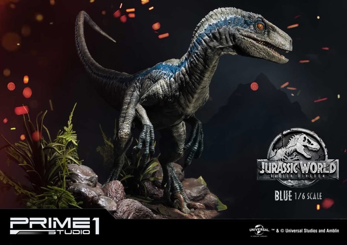  Mô hình khủng long Velociraptor Blue Prime 1 Studio tỷ lệ 1:6 