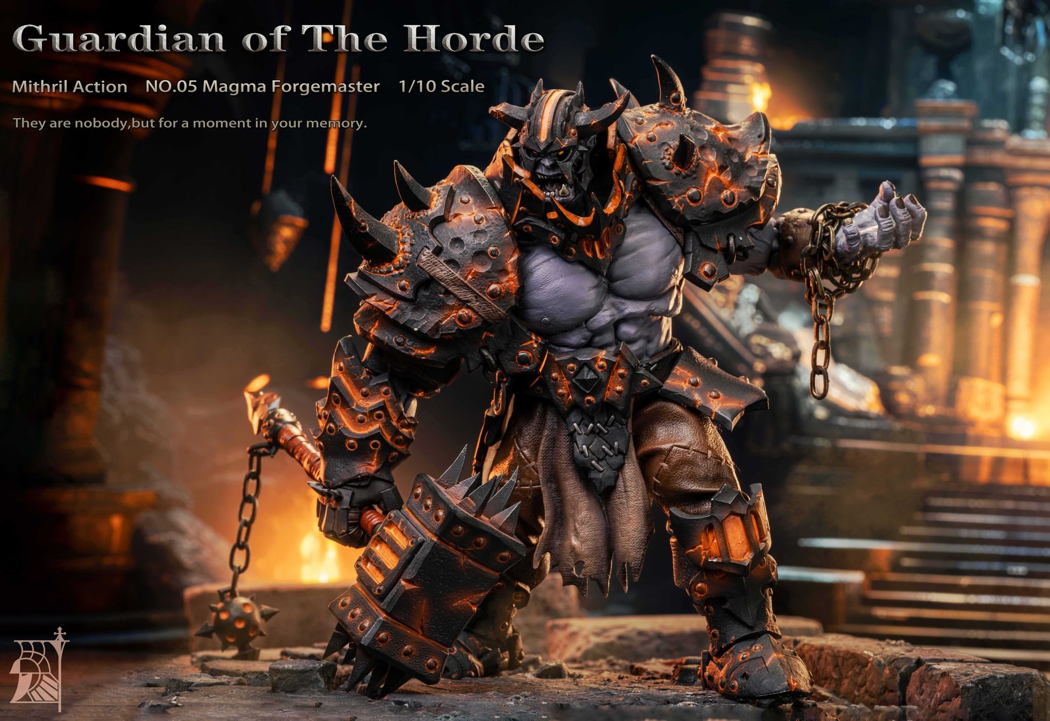  Mô hình Guardian of the Horde 05 Mithril action studio 